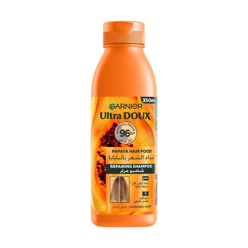 Garnier Ultra Doux Hair Food Repairing Papaya Shampoo