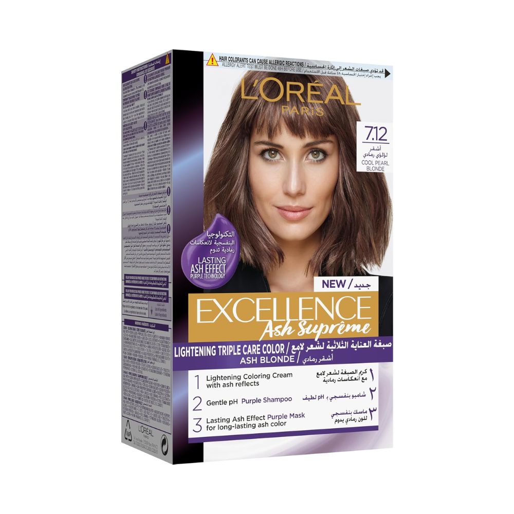 L’Oréal Paris Excellence Ash Supreme Hair Colour (7.12)