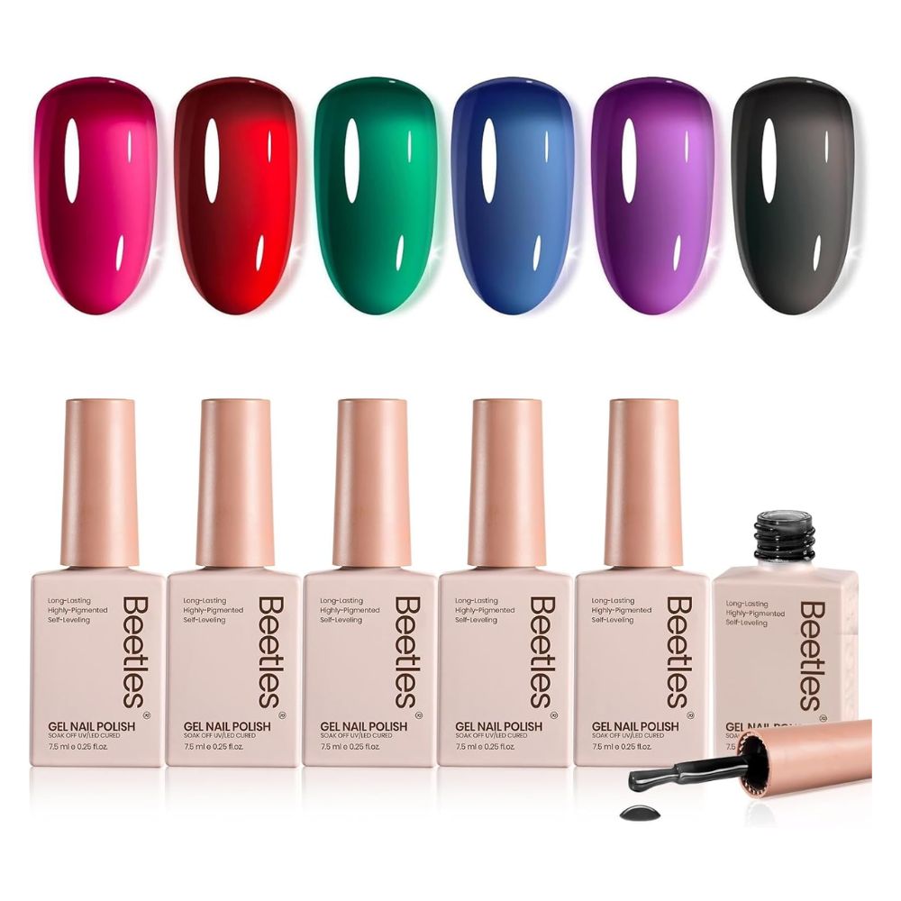 Beetles Jelly Gel Nail Polish Set