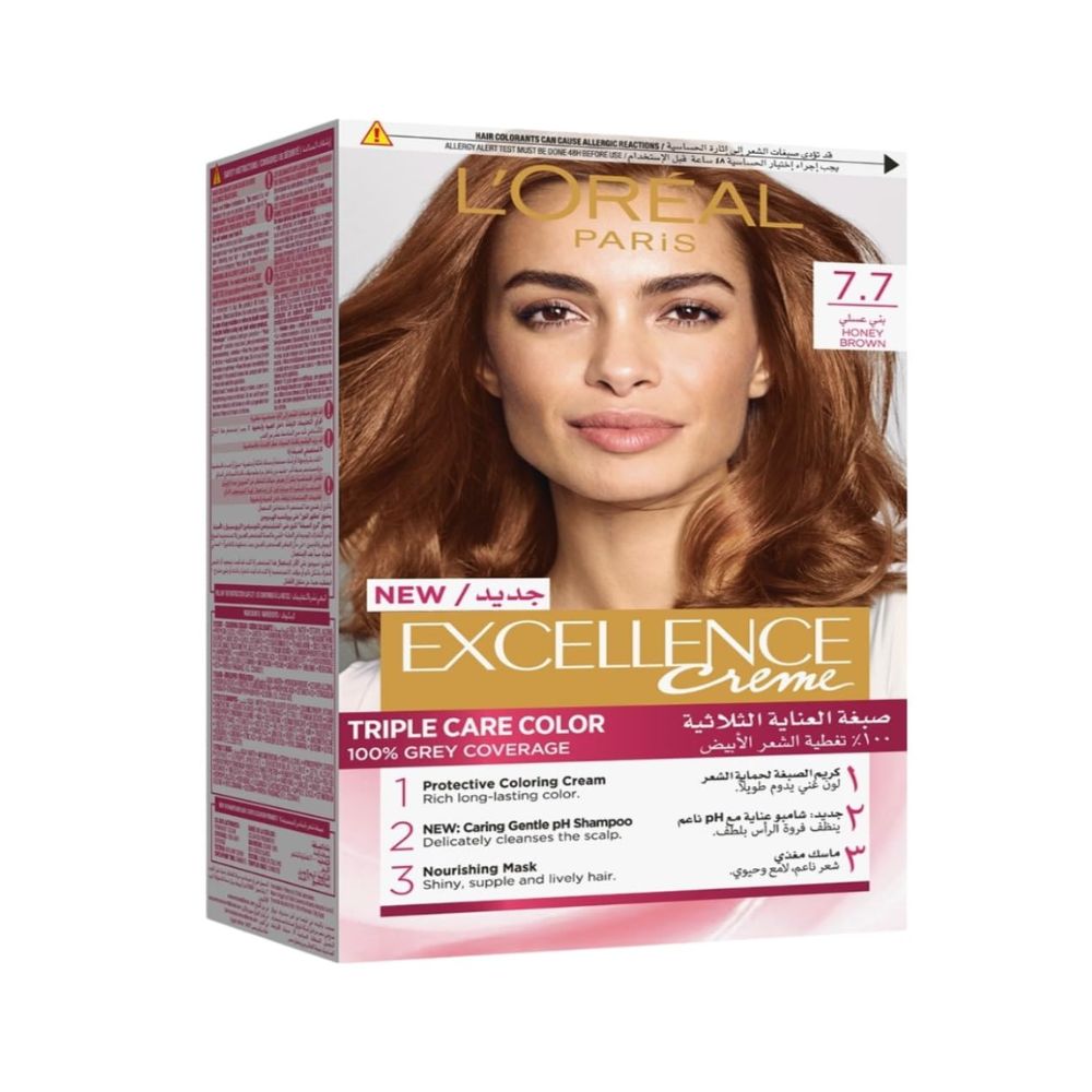 L’Oréal Paris Excellence (7.7 Honey Brown)