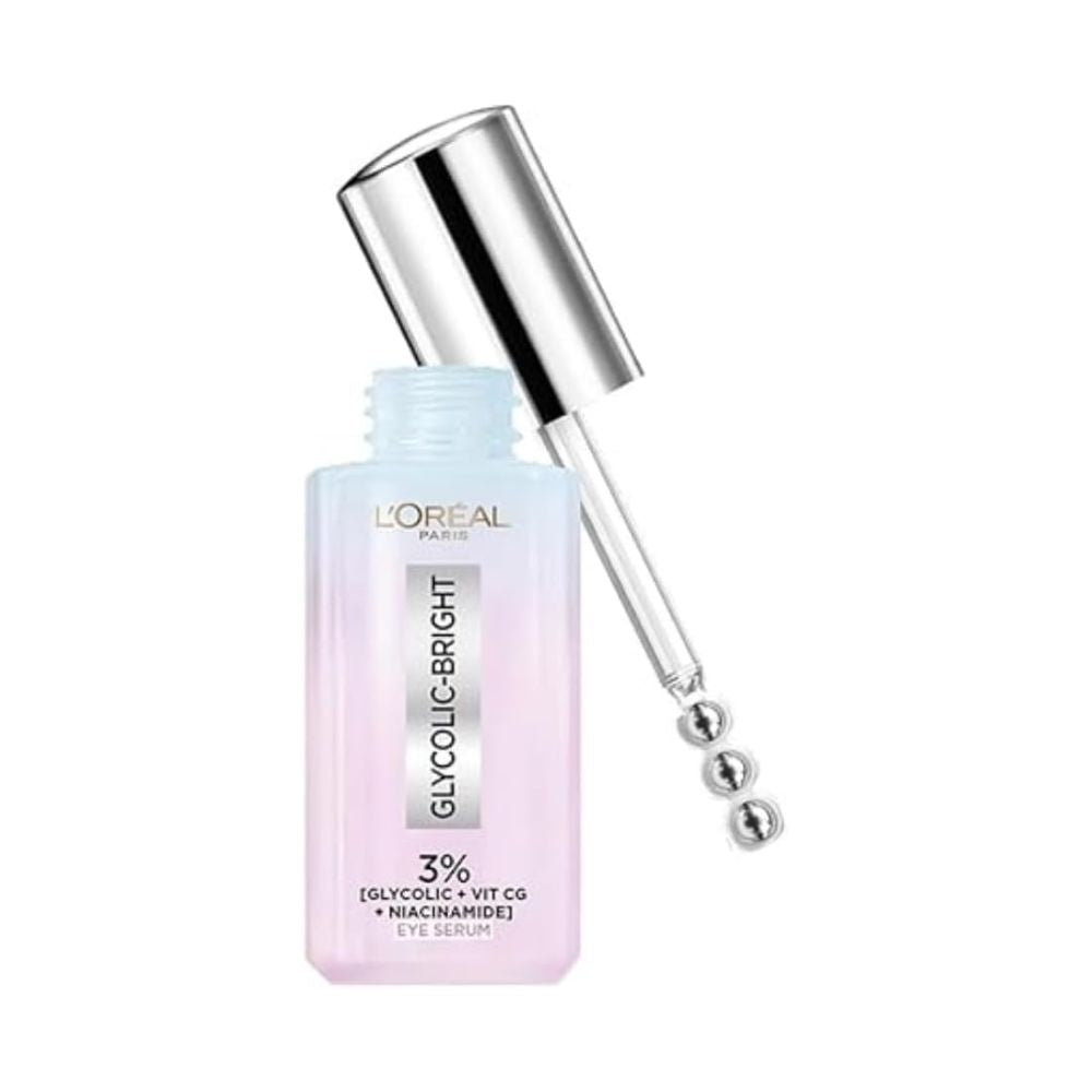 L’Oréal Paris Glycolic-Bright Eye Serum with Glycolic Acid