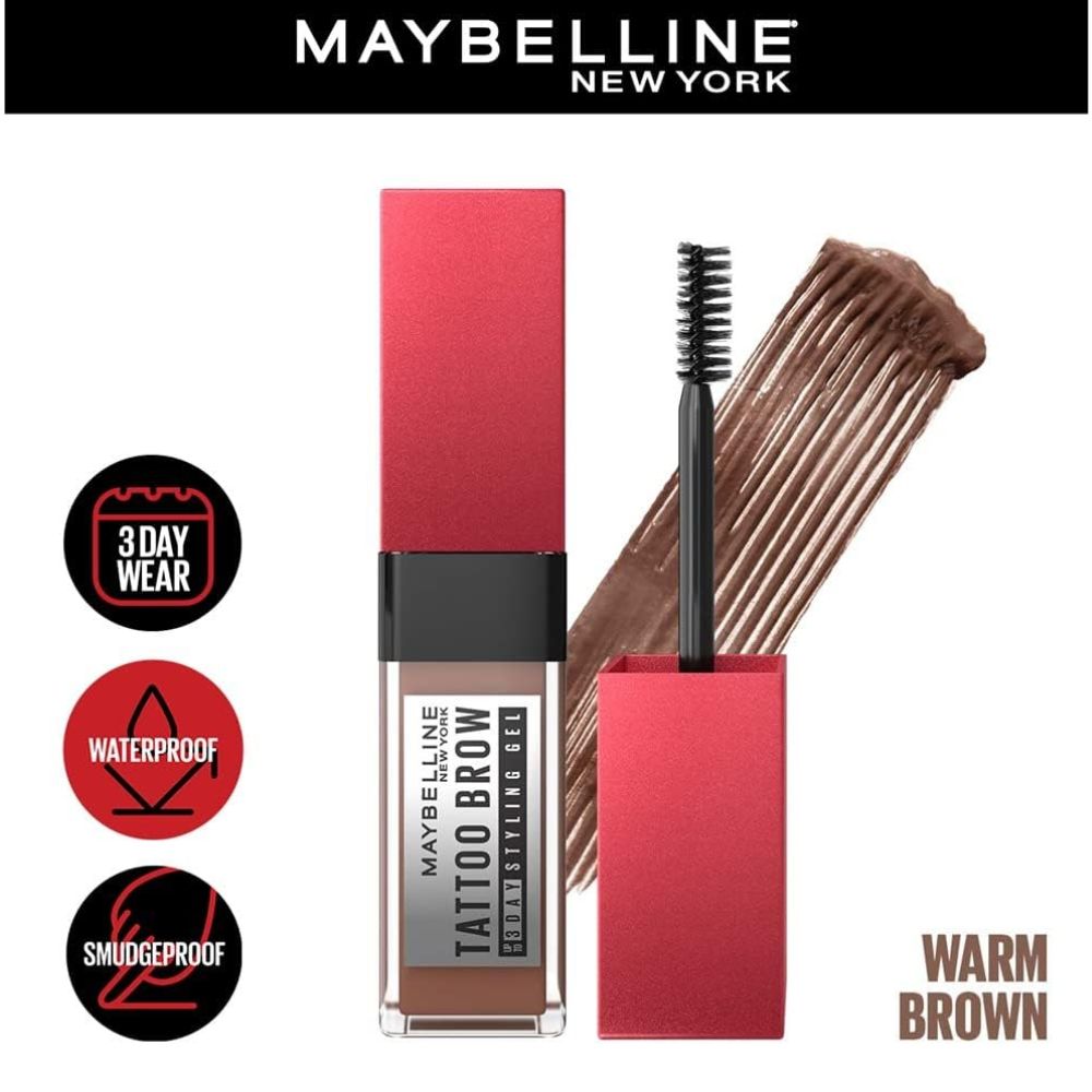 Maybelline Eyebrow Gel Tint (Warm Brown)
