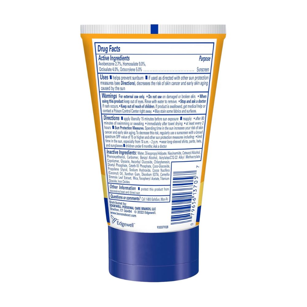 Banana Boat Protection + Vitamins Face Sunscreen