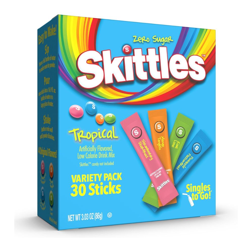 Skittles Go Tropical Flavors Variety Pack