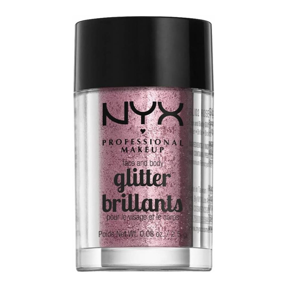 NYX Face & Body Glitter (Rose)