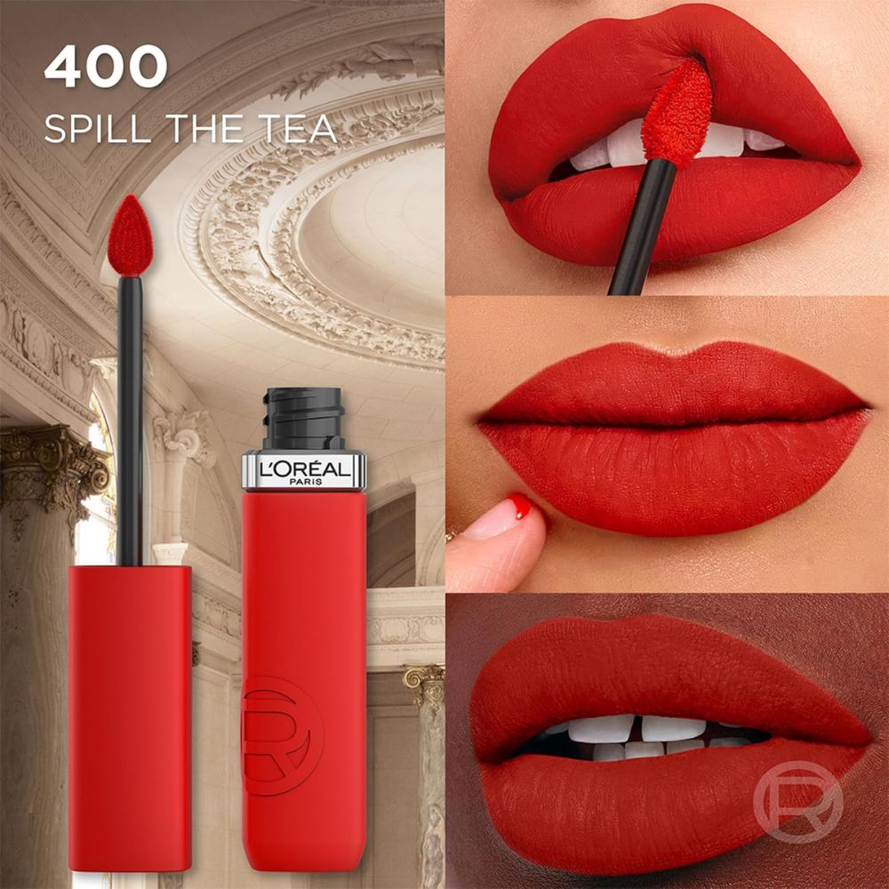 L’Oréal Paris Liquid Lipstick (400 Spill The Tea)