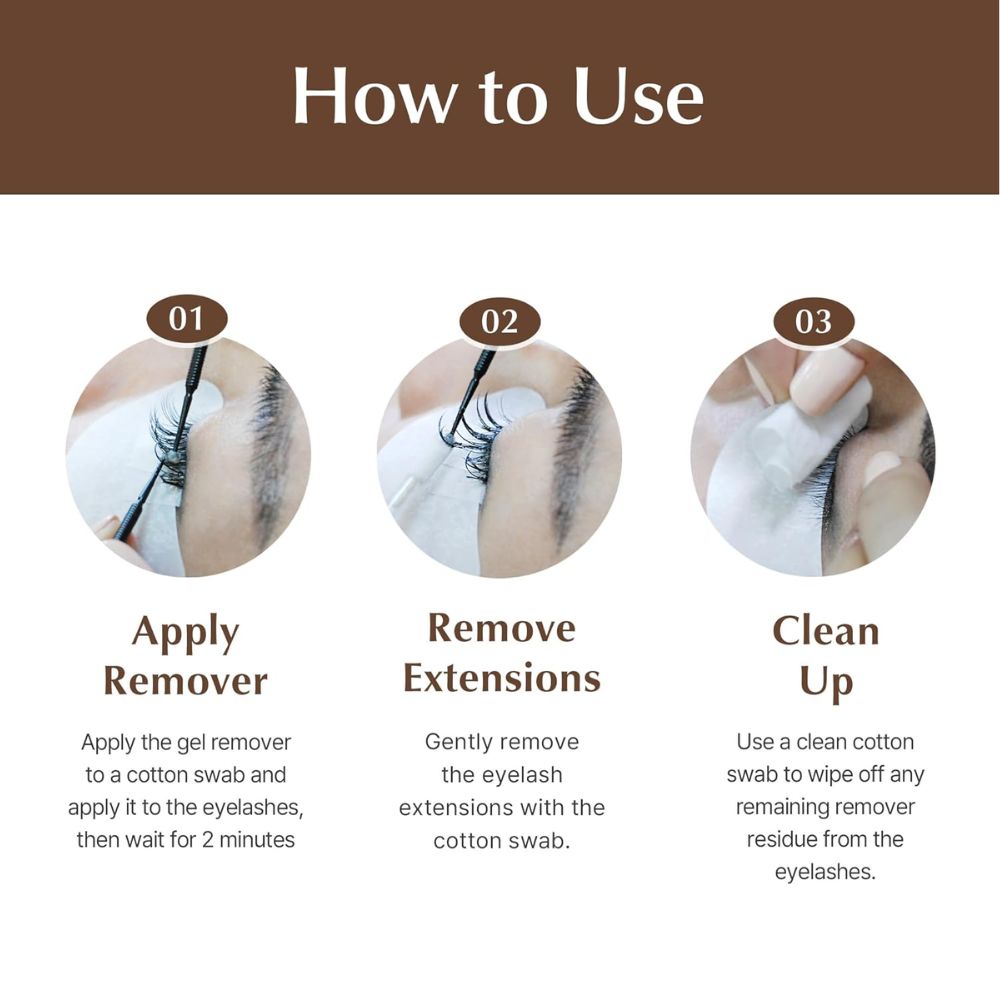 BL Lashes Eyelash Extension Remover