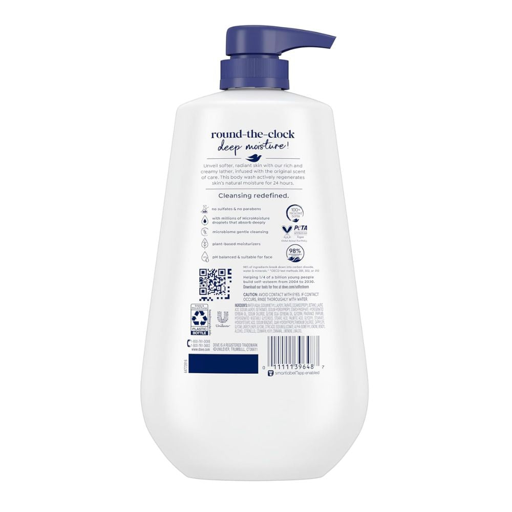 Dove Body Wash Deep Moisture Lotion