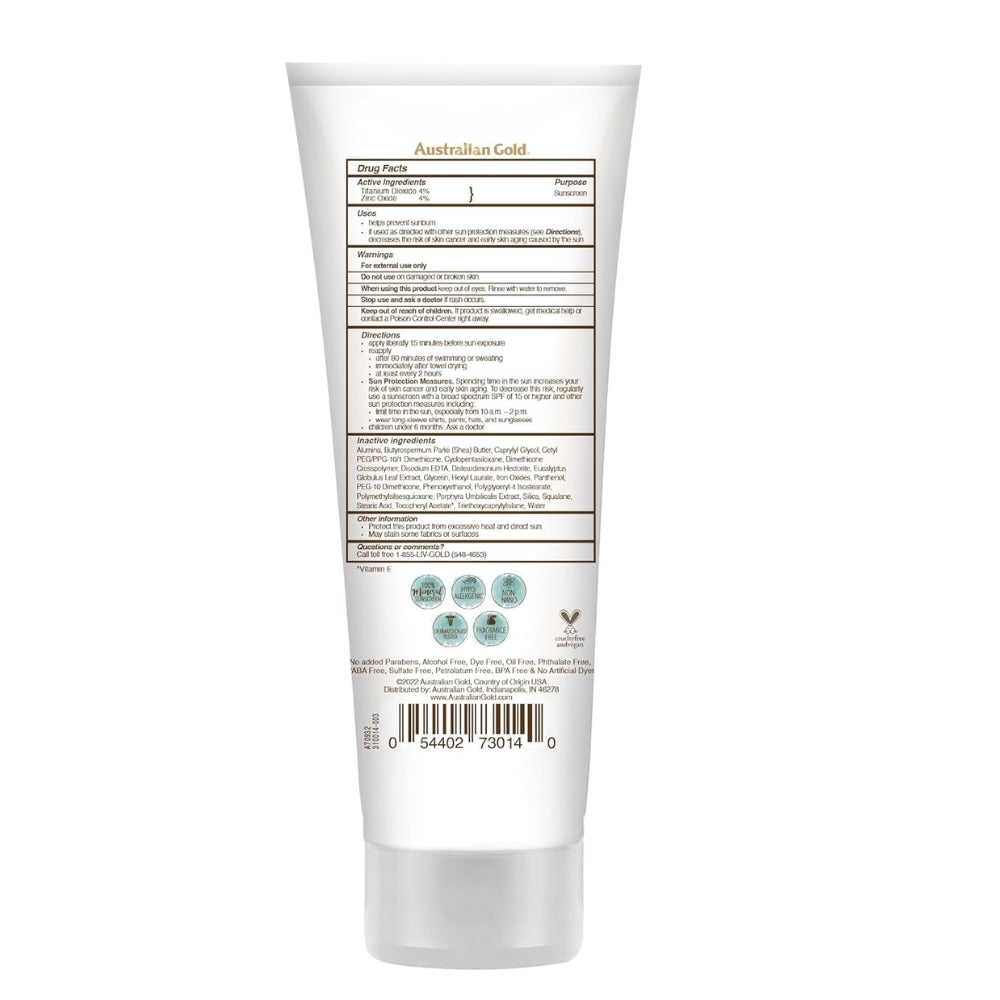 Australian Gold Botanical SPF 50 Tinted Face Sunscreen