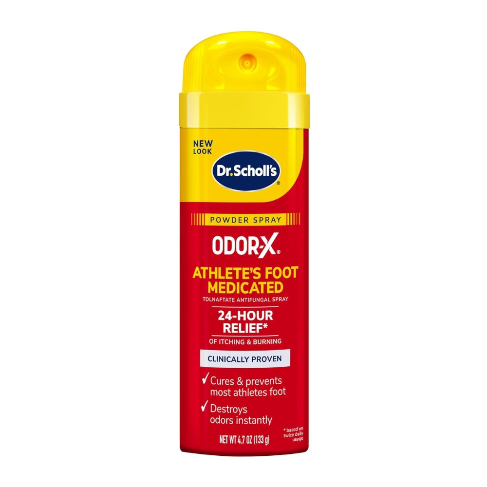 Dr. Scholl's odor-x athlete's foot medicated powder spray