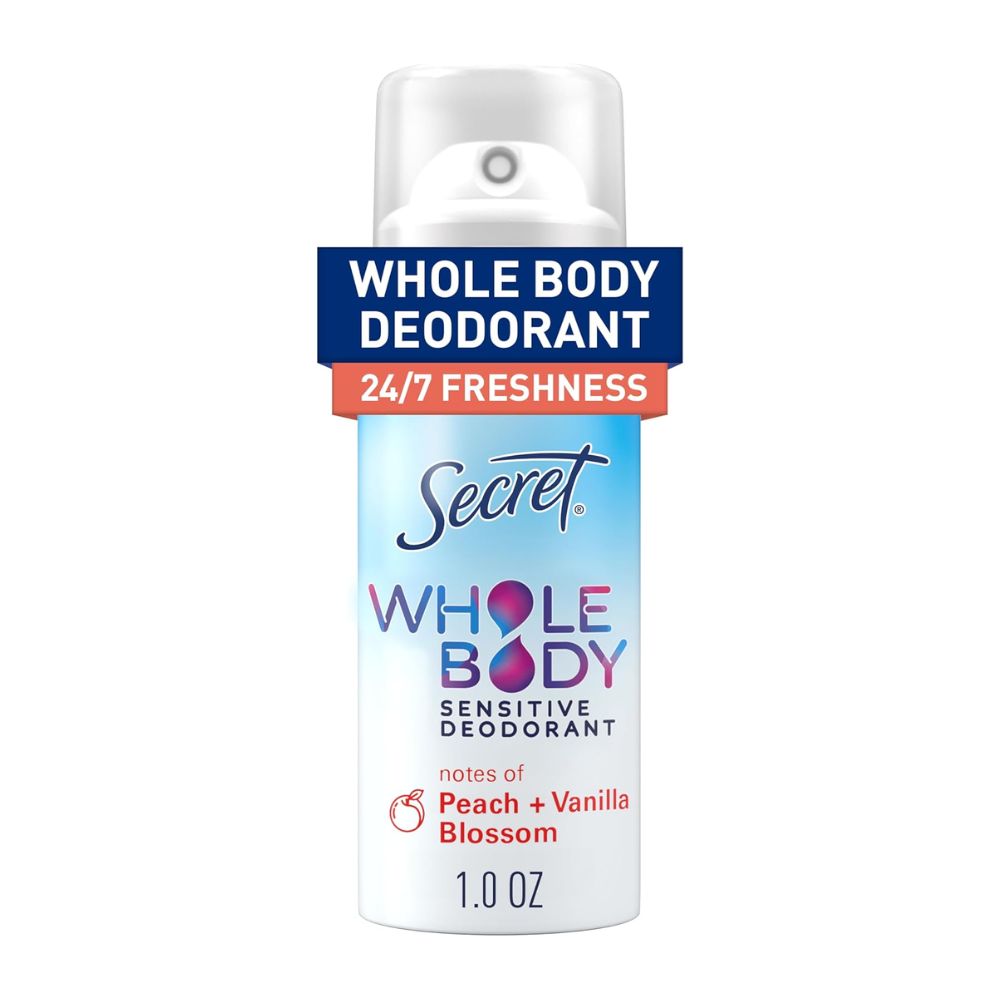 Secret Whole Body Deodorant Spray for Women