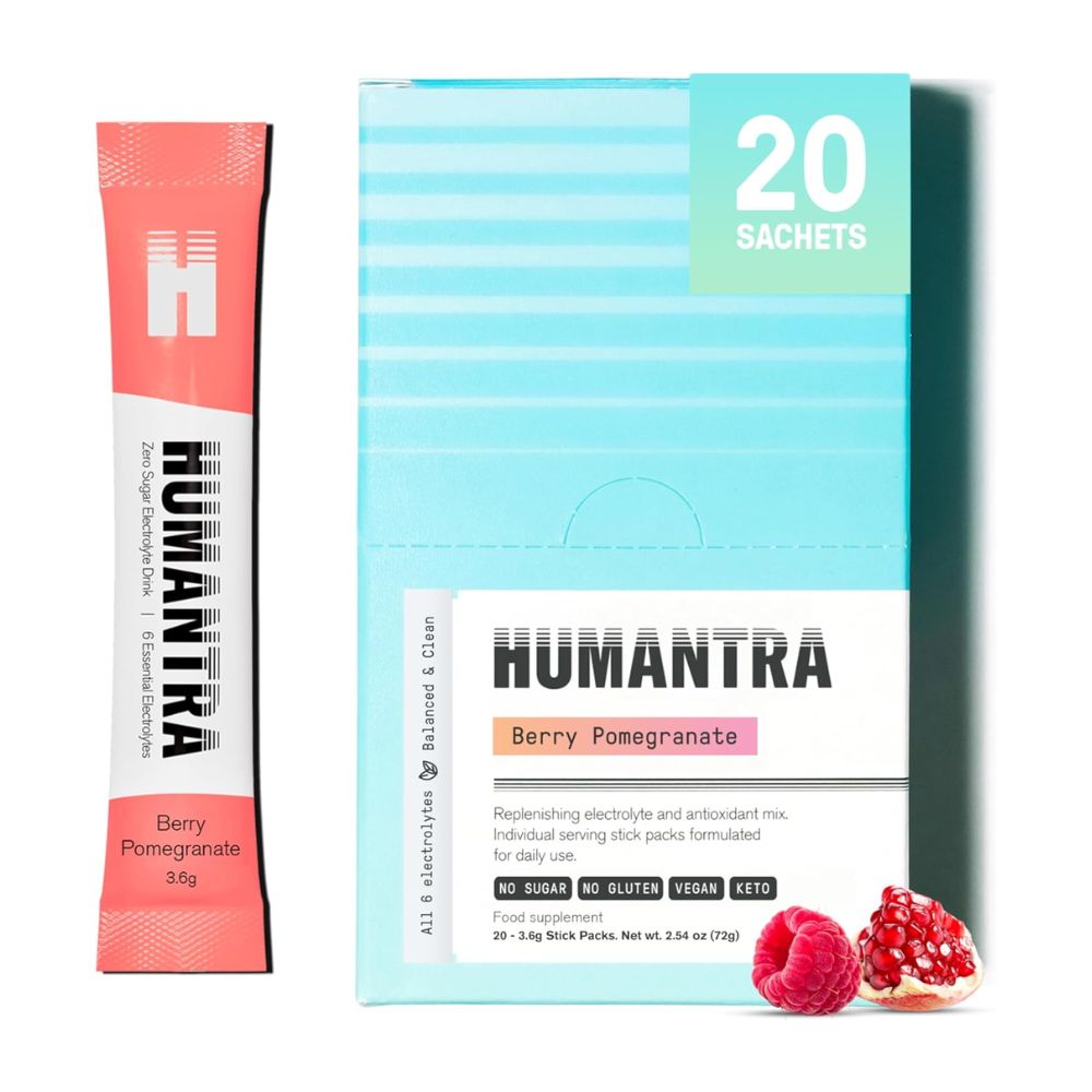 Humantra Hydration Packets (Berry Pomegranate))