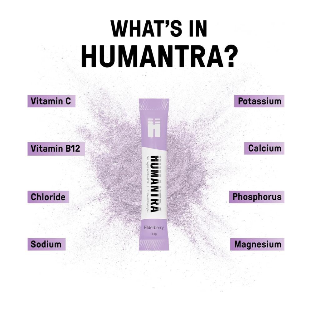Humantra Hydration Packets (Elderberry)