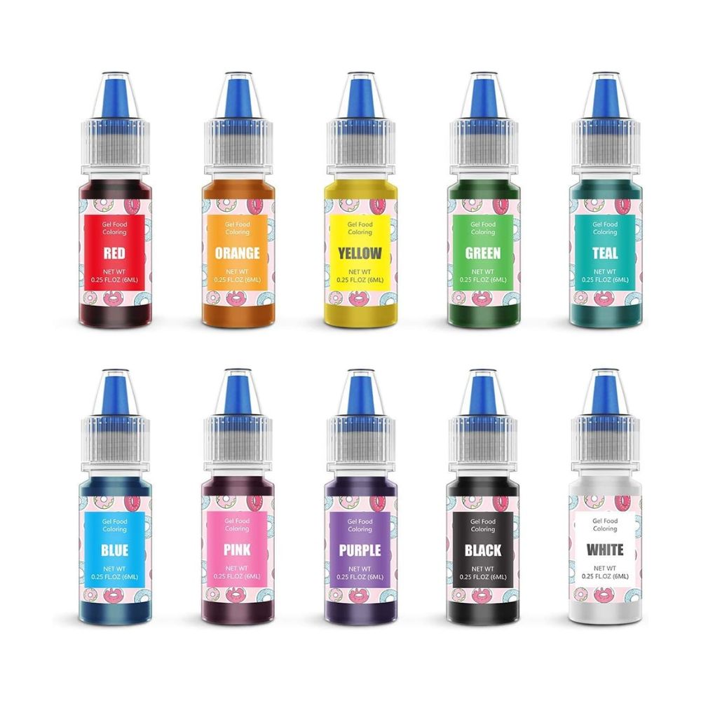 Jelife Food Coloring Gel Cake Decorating Set