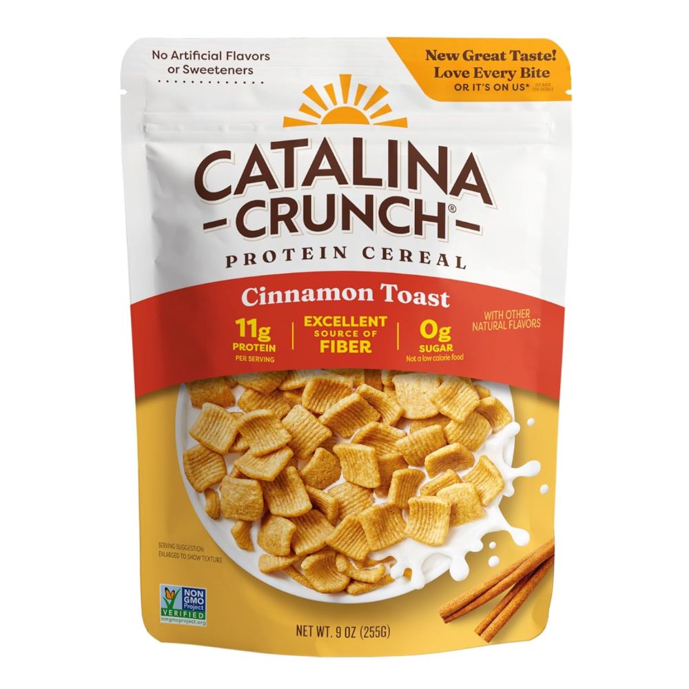 Catalina Crunch Cinnamon Toast Keto Cereal