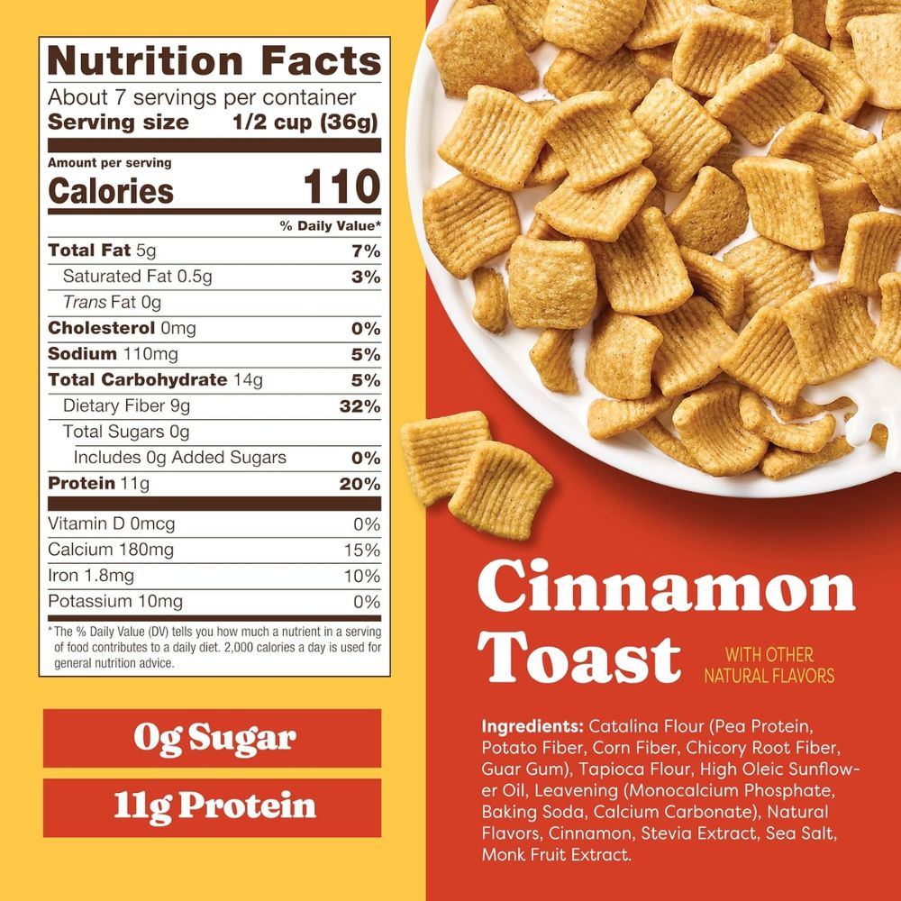 Catalina Crunch Cinnamon Toast Keto Cereal