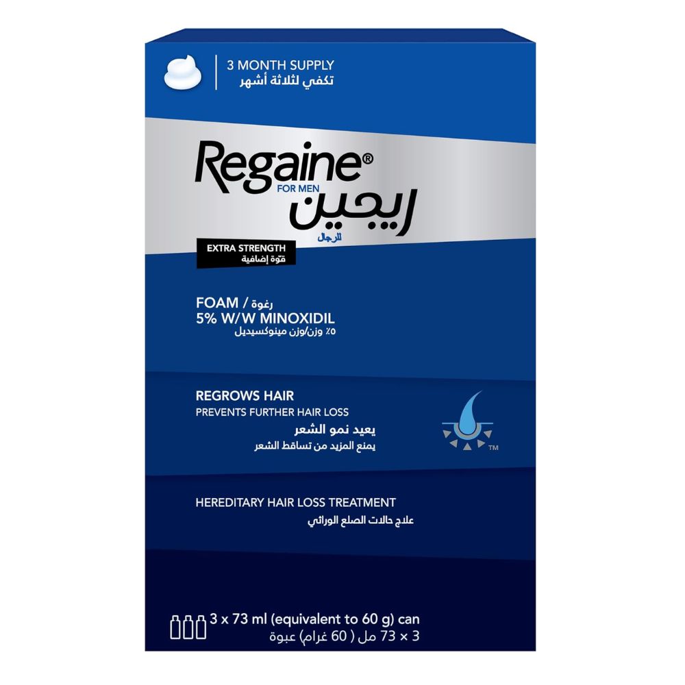 Regaine Men Foam 5% - Triple Pack