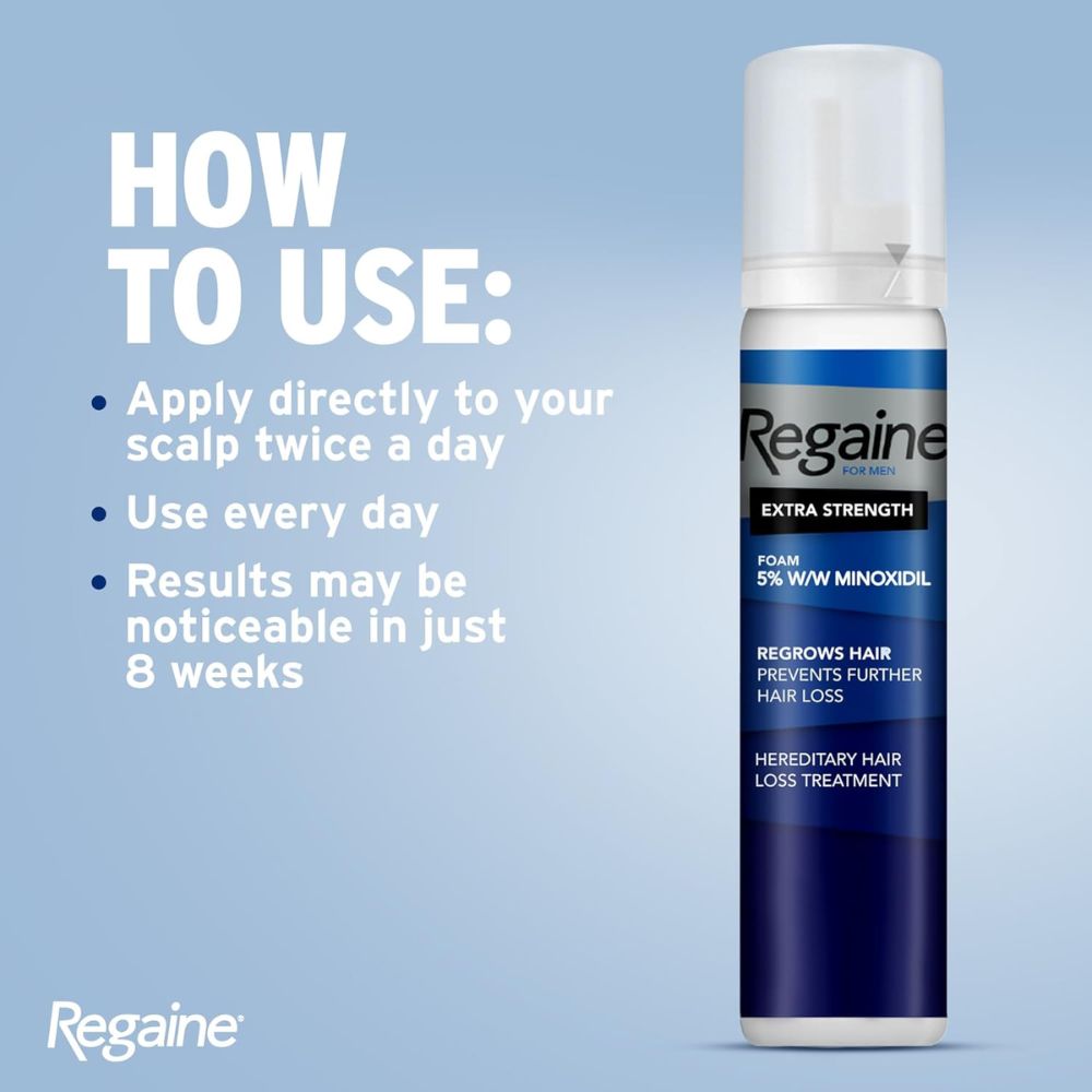 Regaine Men Foam 5% - Triple Pack