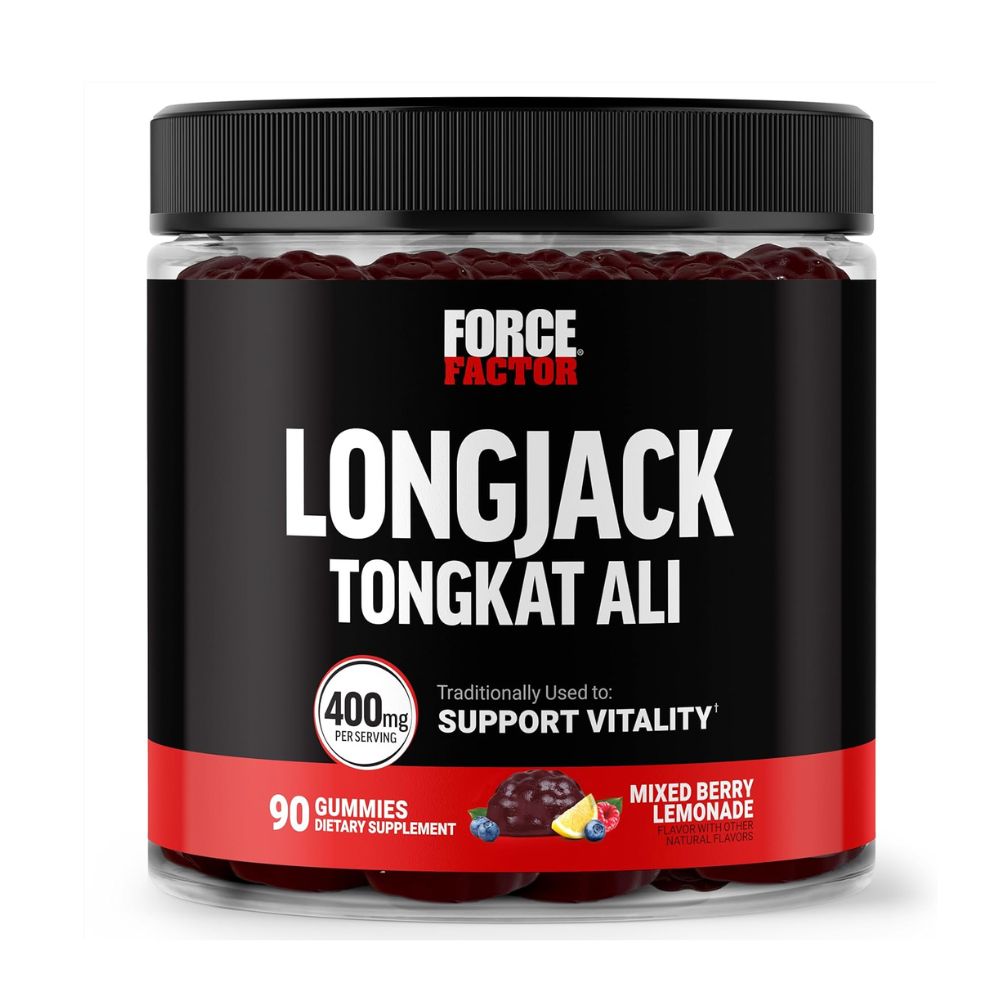 FORCE FACTOR Longjack Tongkat Ali Gummies