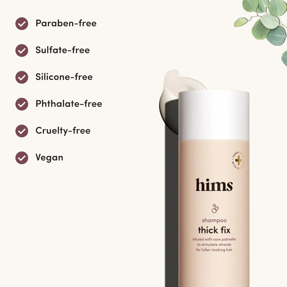 HIMS &amp; HERS Thick Fix Hair Shampoo — Pack of 2
