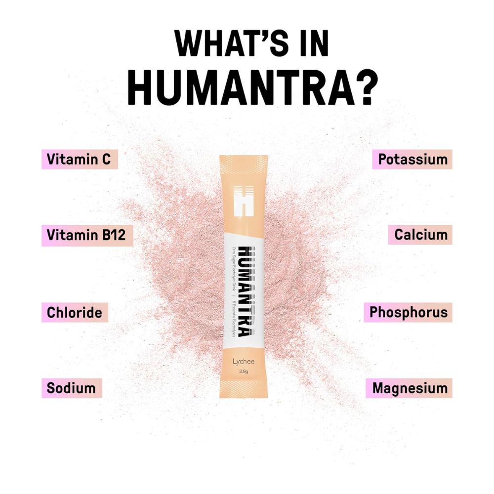 Humantra Hydration Packets (Lychee)