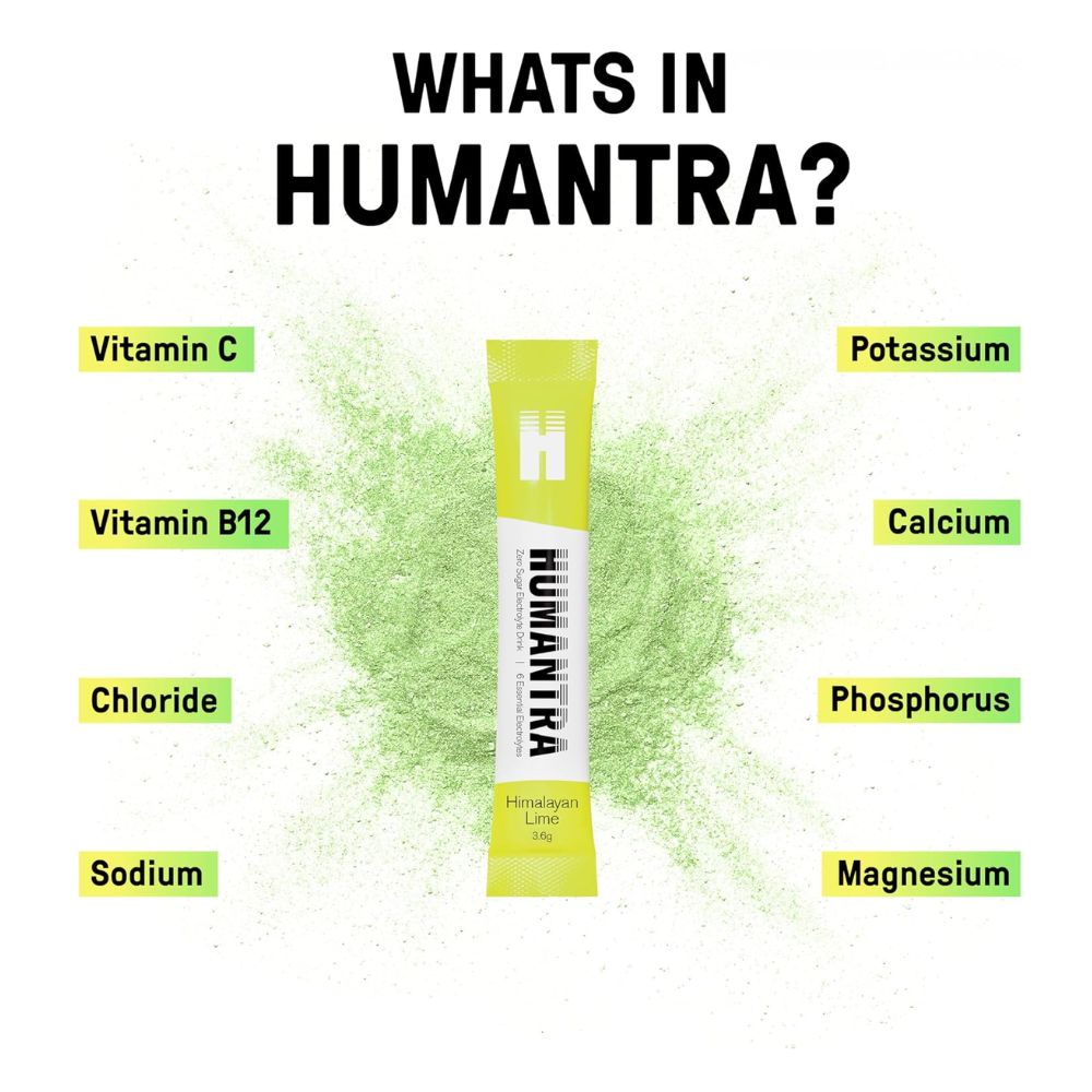 Humantra Hydration Packets (Himalayan Lime)