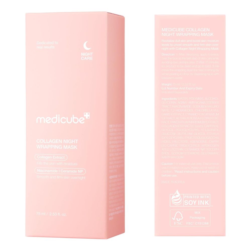 Medicube Collagen Overnight Wrapping Peel Off Facial Mask
