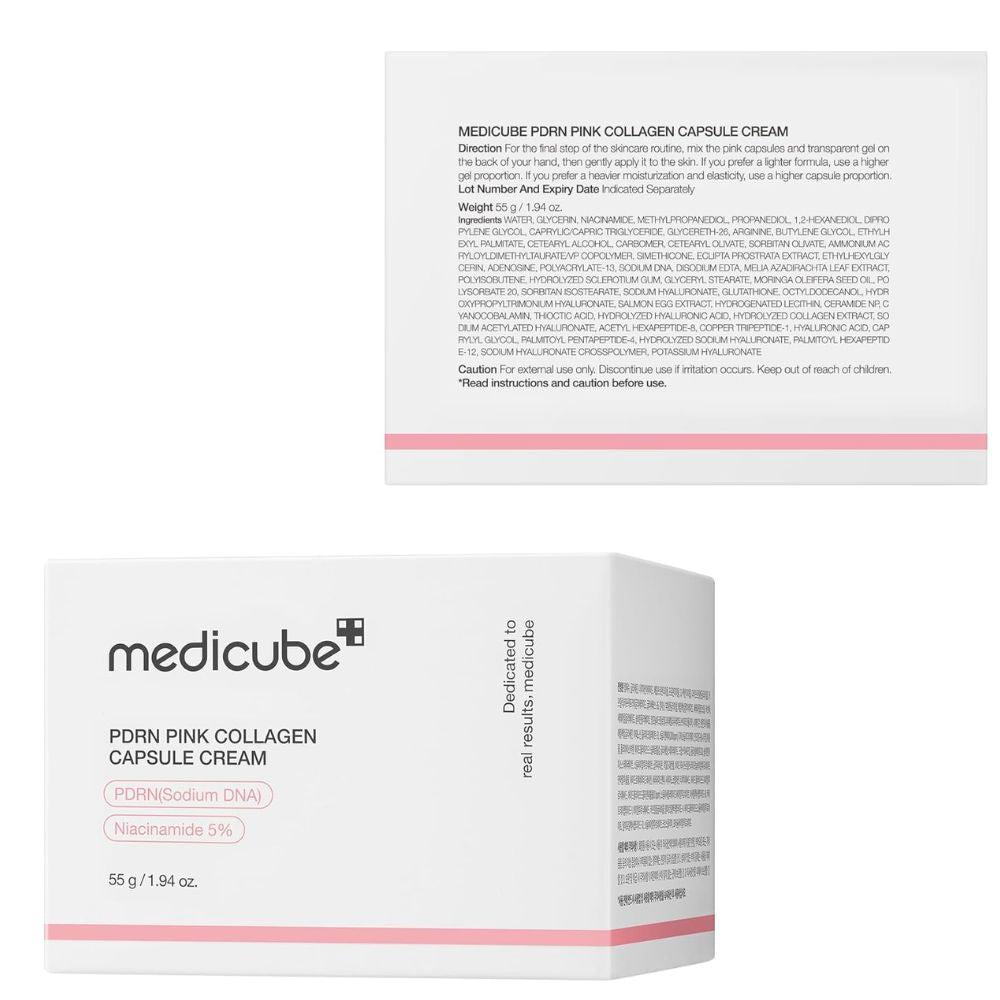 Medicube Salmon DNA PDRN Pink Collagen Capsule Cream