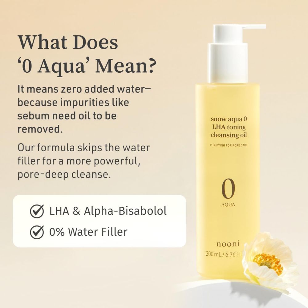 NOONI Korean Cleansing Oil