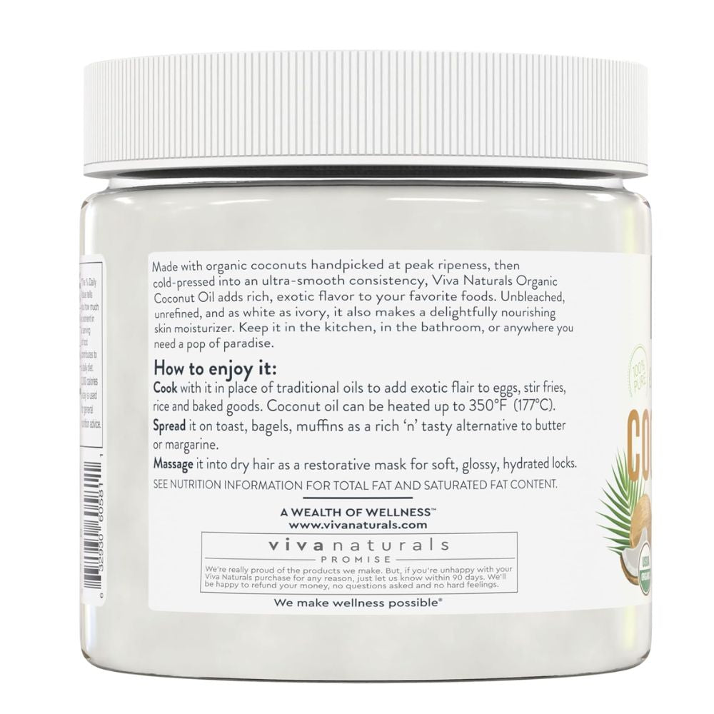Viva Naturals Organic Coconut Oil