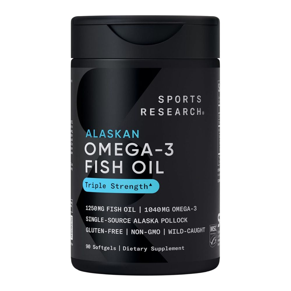 Sports Research Triple Strength Omega 3 Fish Oil