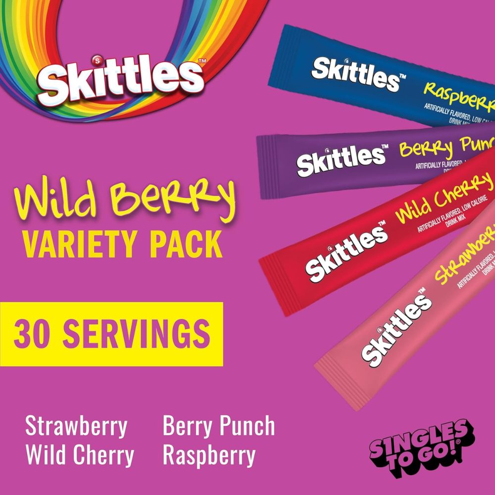 Skittles Go Wild Berry Variety Pack