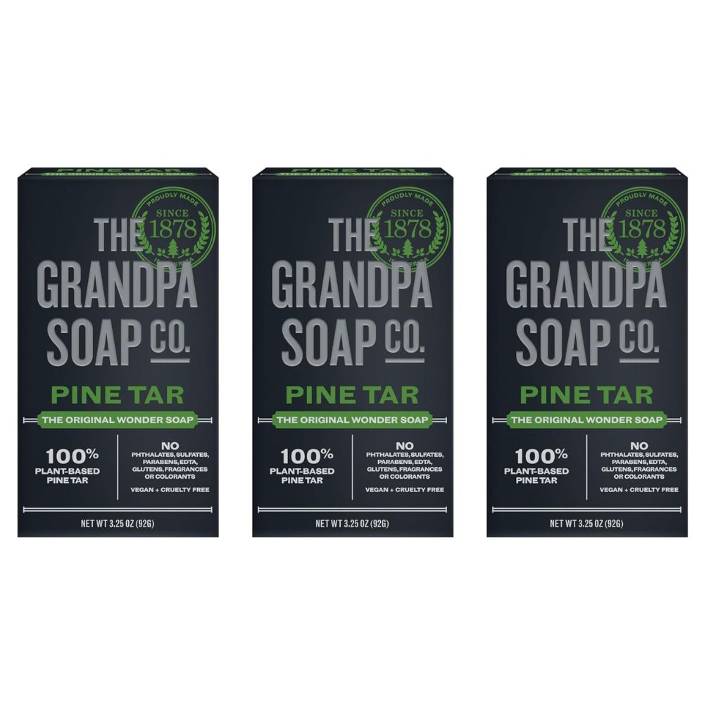 The Grandpa Soap Company Pine Tar Bar