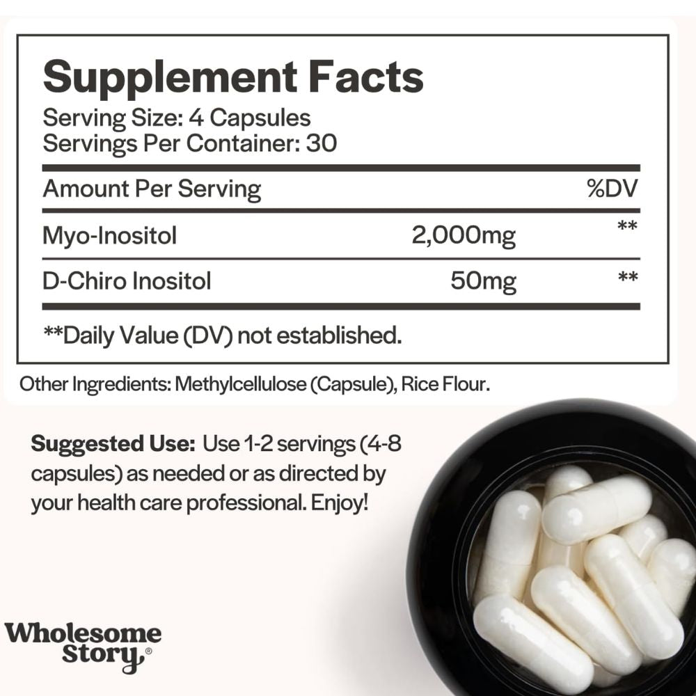 Wholesome Story Myo-Inositol and D-Chiro